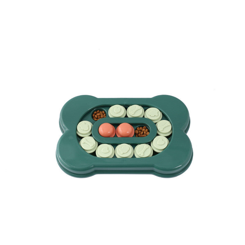 Bone-Shaped Pet Puzzle Feeding Toy for Dogs