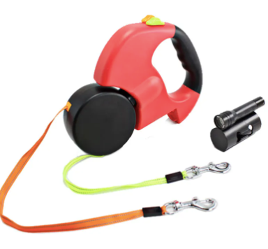 Dog Leash with Flashlight