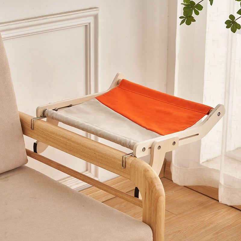 Wooden Cat Bed Hanging Window Perch