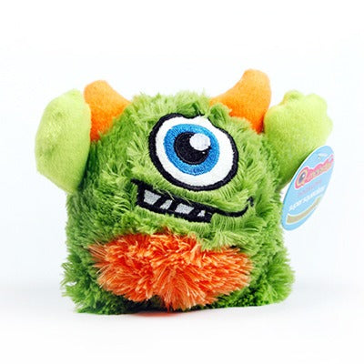 Moving Bouncy Ball  Dog Plush Squeaky Toy
