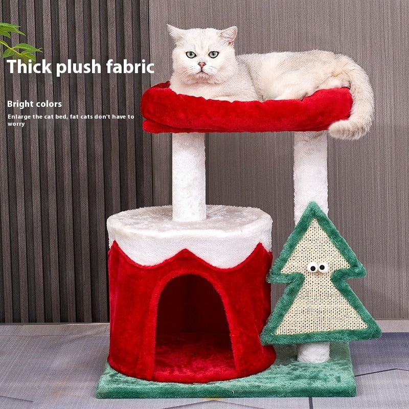 Integrated Cat Scratcher Playhouse