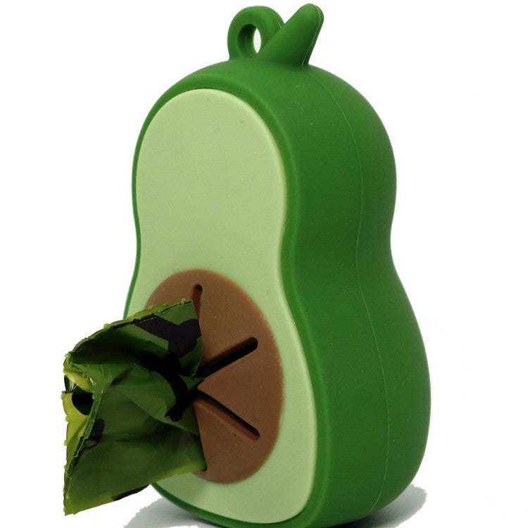 Silicone Dog Poop Bag Clip & Dispenser Set