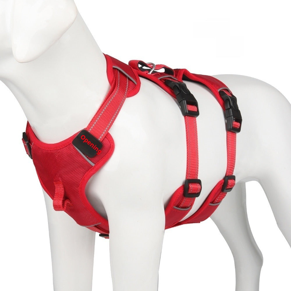 Durable No-Pull Dog Harness (S–XL)