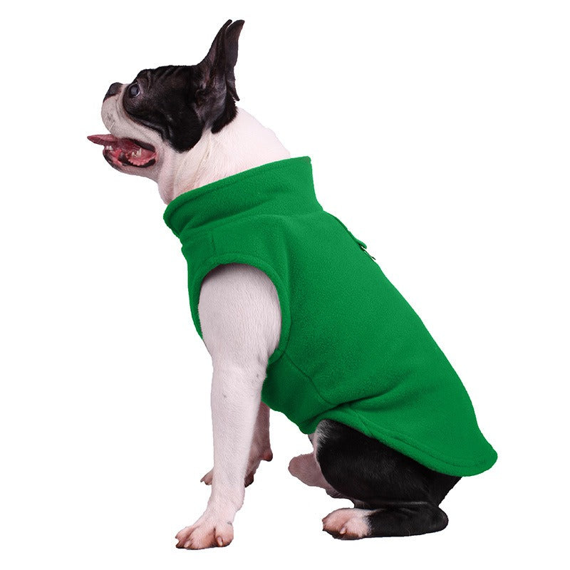 Winter Polar Fleece Dog Hoodie