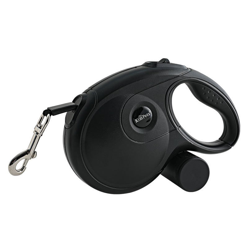 Retractable Dog Leash with One Button Lock and Grip