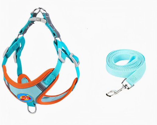 Adjustable Dog Harness with Comfortable Pet Leash
