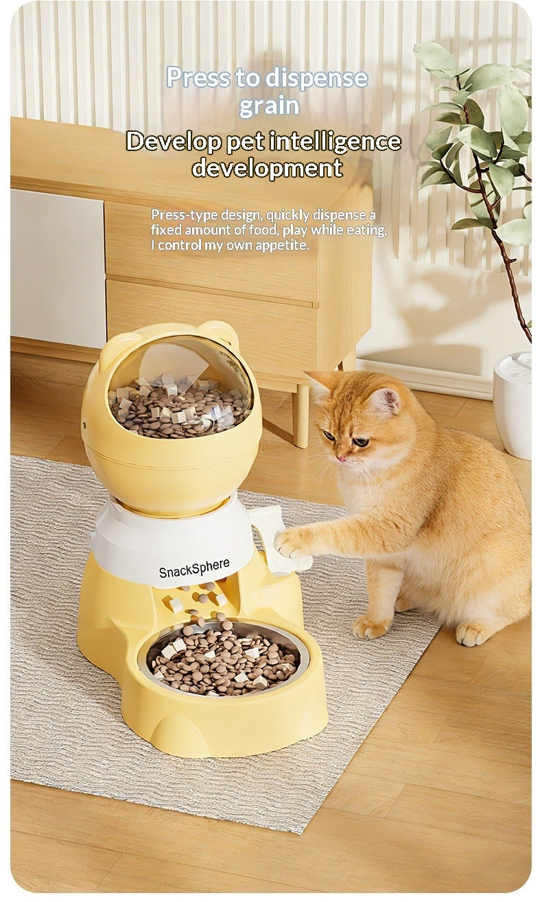 Puzzle Press Pet Feeder