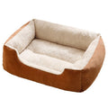 Cozy Plush Pet Bed for Cats and Dogs