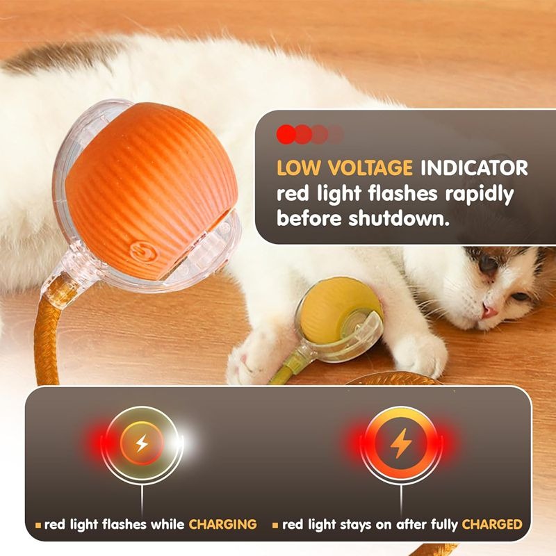 Cat Interactive Rolling Ball Toy