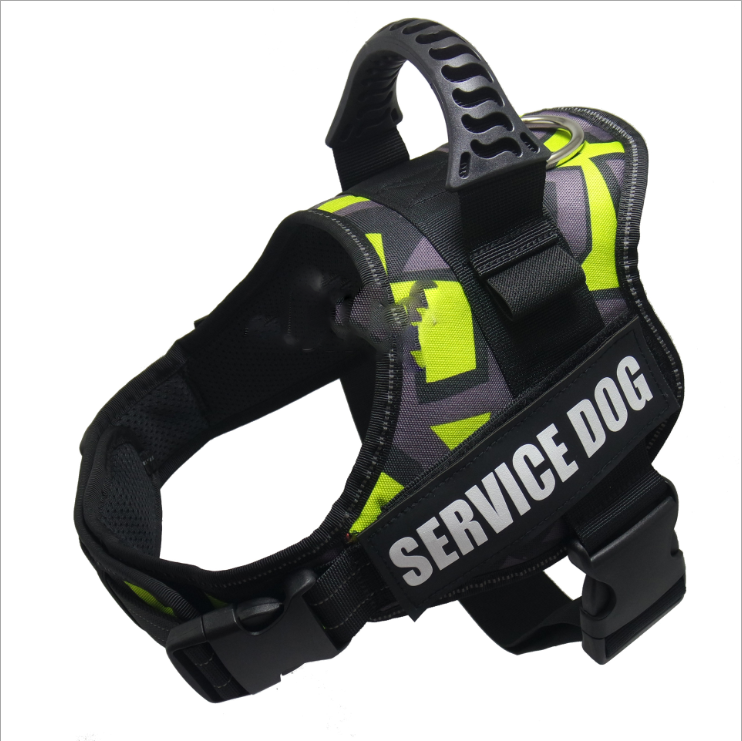 Patent Design Service Dog Harness and Leash for Pets