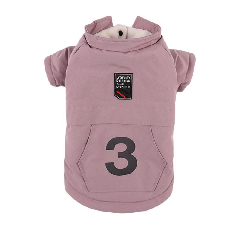 Plus Velvet Digital Coat for Dogs - Autumn/Winter Edition