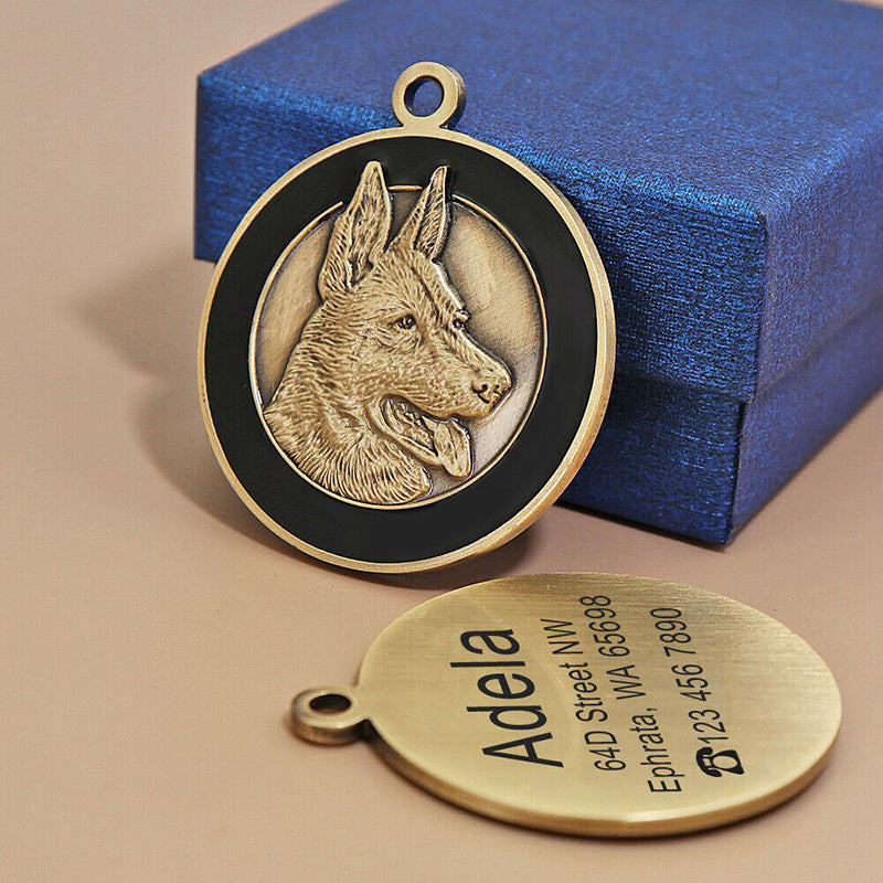 Anti-Lost Metal Dog and Cat Identity Tags