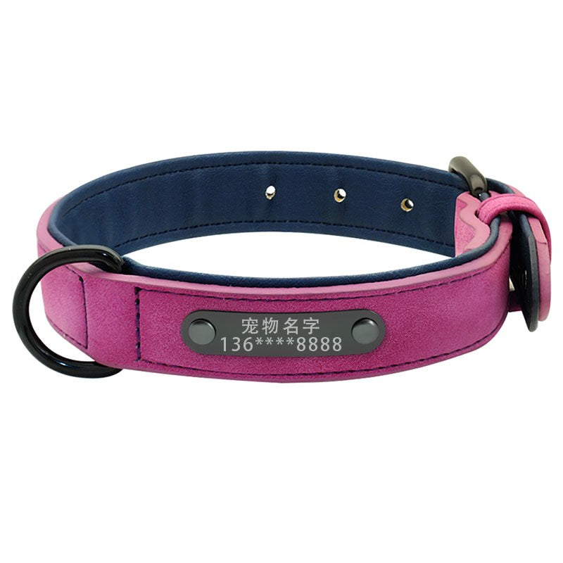 Personalized Engraved Dog Collar with Bell for Pets