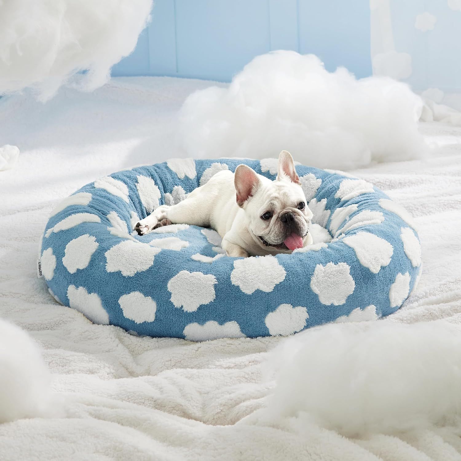 Round Plush Pet Bed