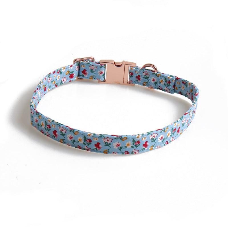 Metal Bow Pet Collar - Stylish and Durable Design
