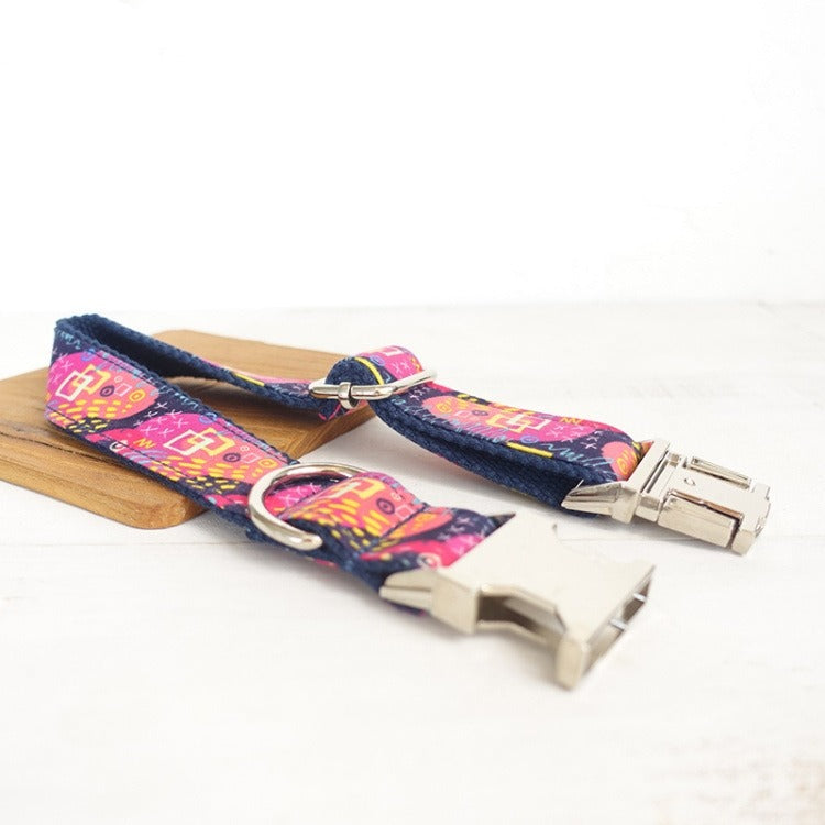 Alloy Buckle Traction Collar