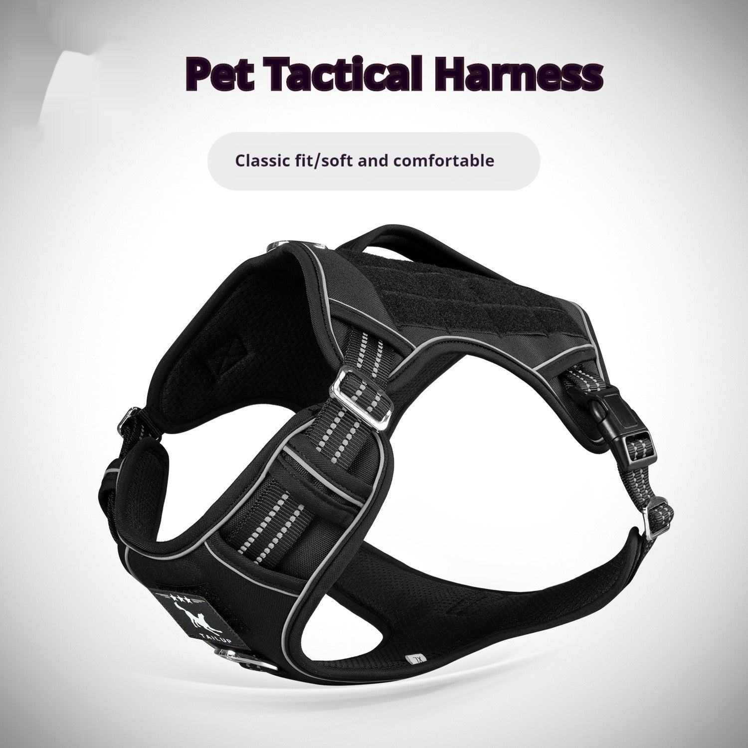 Tactical Working Dog Chest Harness