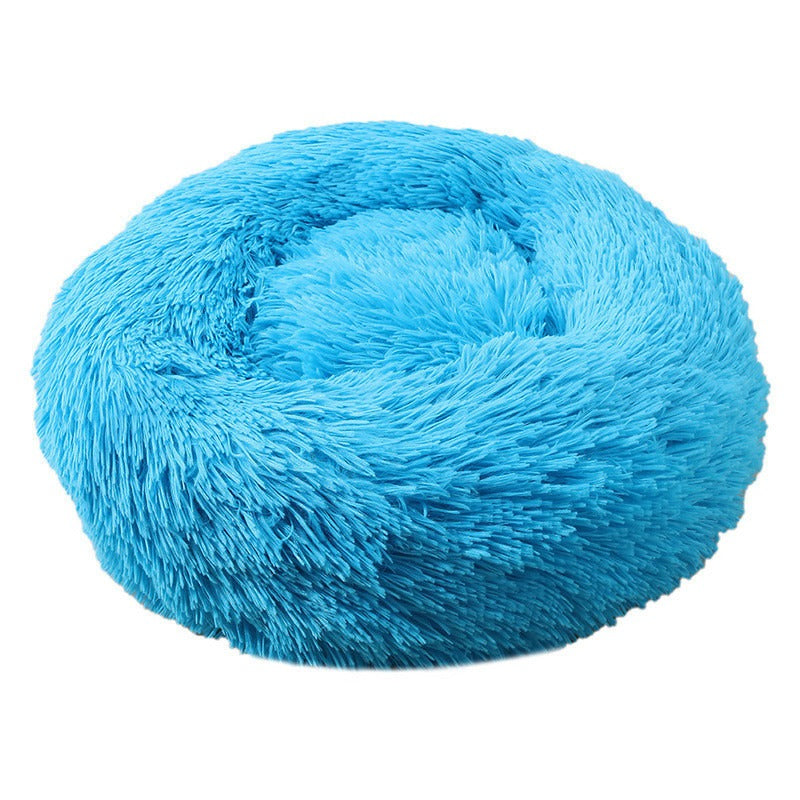 Warm Plush Pet Round Bed