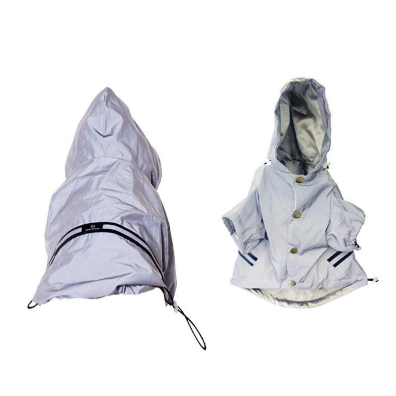 Corgi Schnauzer Bulldog Reflective Waterproof Pet Jacket
