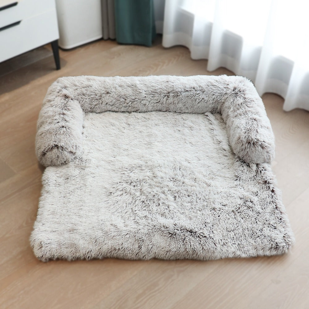 Removable Plush Pet Bed Mat