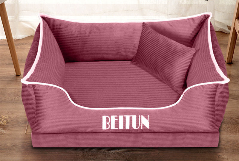 Removable Washable Small Dog Bed for Pomeranians