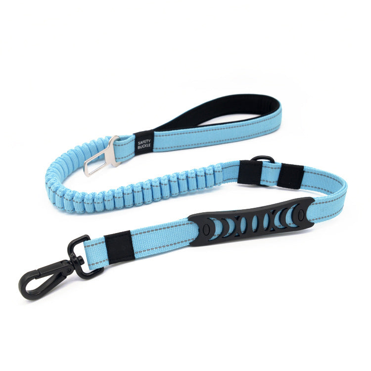 Retractable Reflective Traction Belt with Buffer