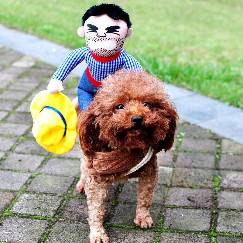 Halloween Adjustable Dog Costume Set