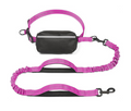 Reflective Hands-Free Dog Leash with Waist Pack