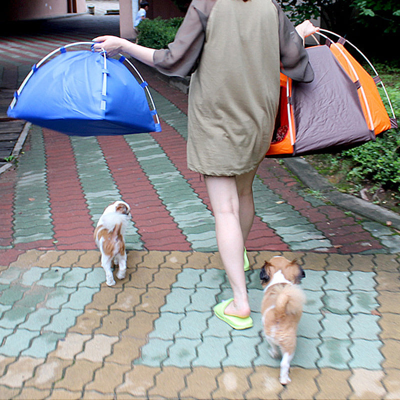 Outdoor Sunshade Tent for Small Dogs and Pets
