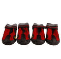 Plastic Dog Hiking Shoes - Wear-Resistant and Waterproof (One Pair)