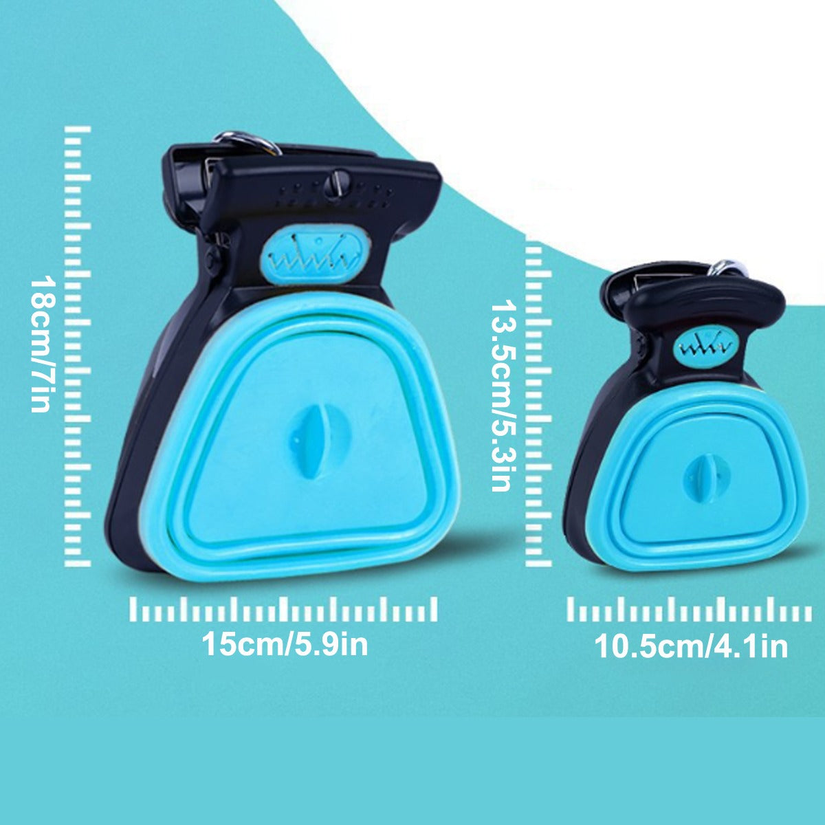 Portable Pooper Scooper with Waste Bag Holder