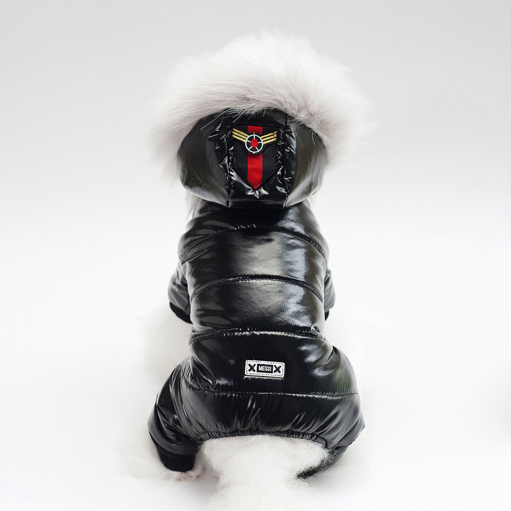 Thickened Cotton Padded Clothes with Four Legs