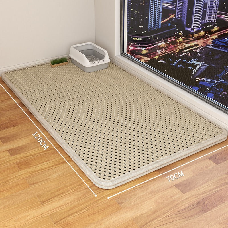 Double Layer Waterproof Cat Litter Mat