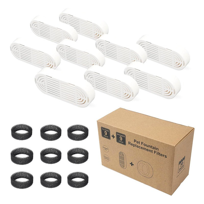 Pet Water Fountain Filters Large Capacity
