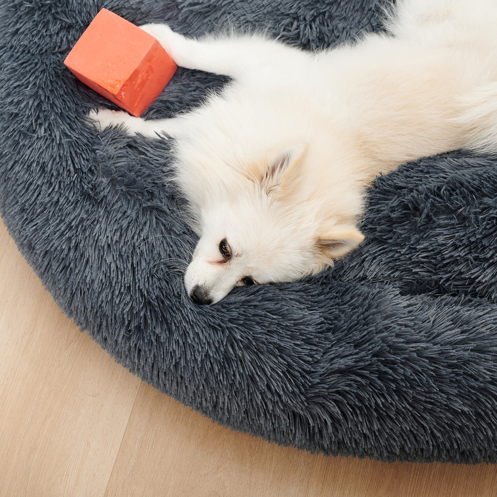 Washable Donut Pet Bed for Cats and Dogs