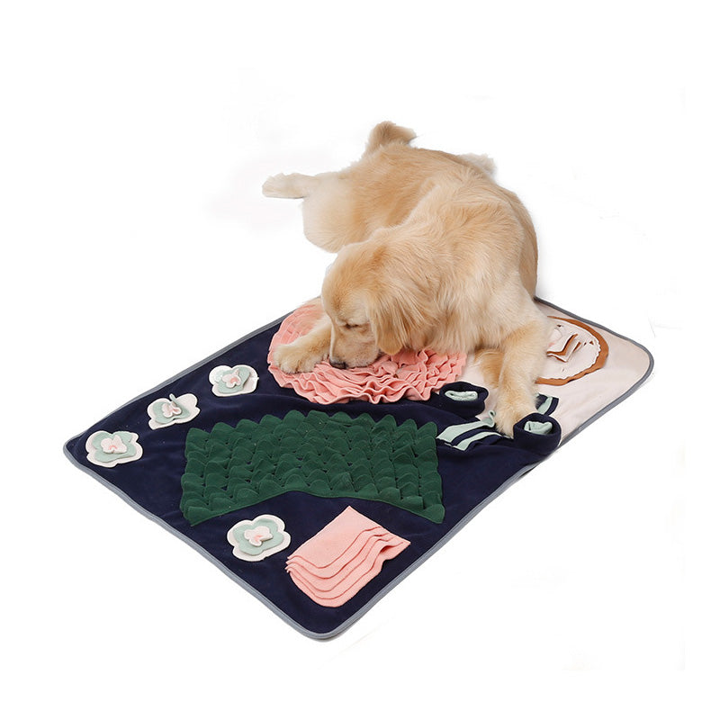 Western-Style Pet Sniffing Mat for Dining Table