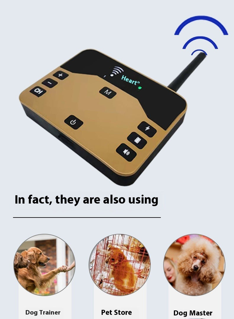 Wireless Dog Fence & Bark Control Collar