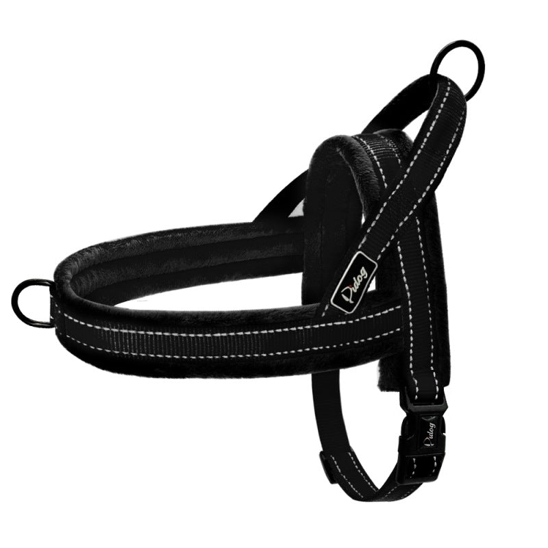 Padded No Pull Dog Harness with Leash for Large Pets
