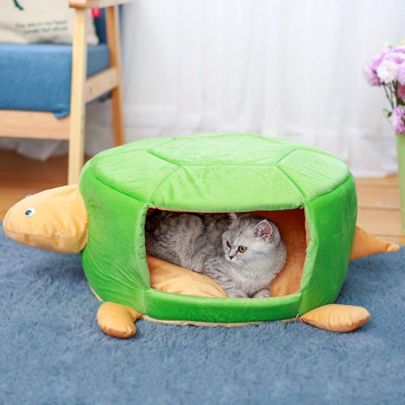 Pet Turtle Dog House, Winter Cat Sleeping Bag