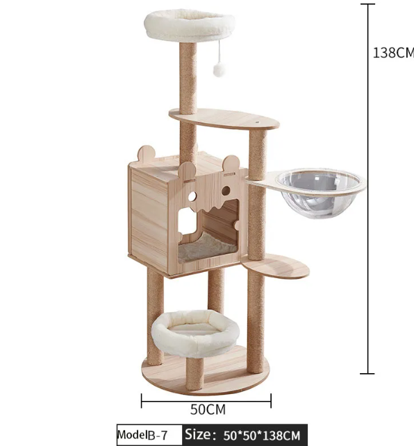 Space Capsule Cat Tree