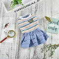Cartoon Teddy Dress for Small to Medium Dogs
