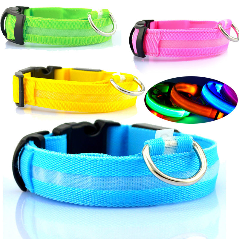 Creative LED Pet Collar for Dogs - Night Safety Light