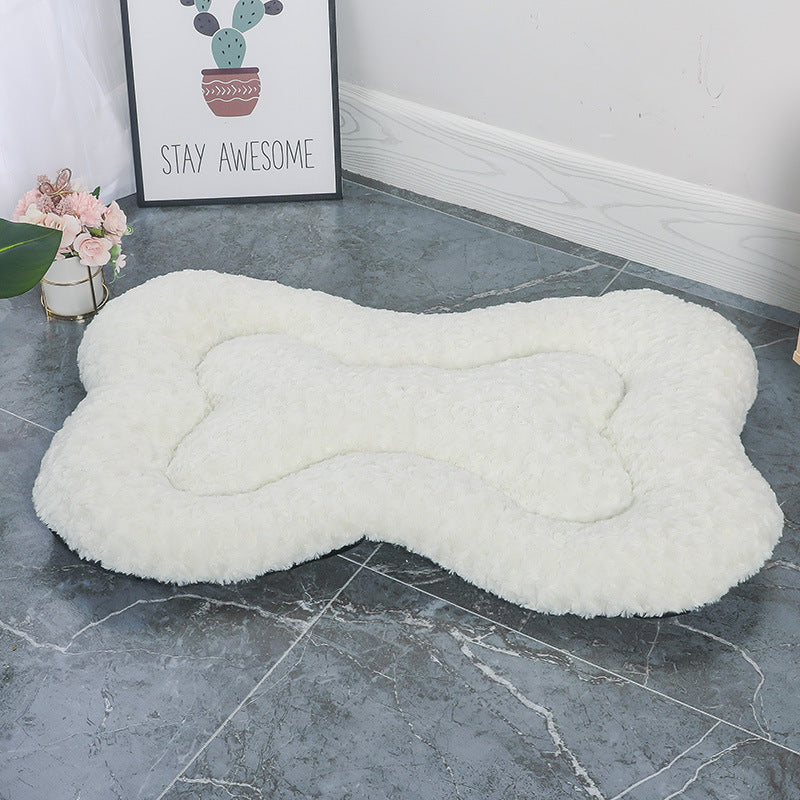 Universal Rose Pattern Bone Pad for Cats and Dogs