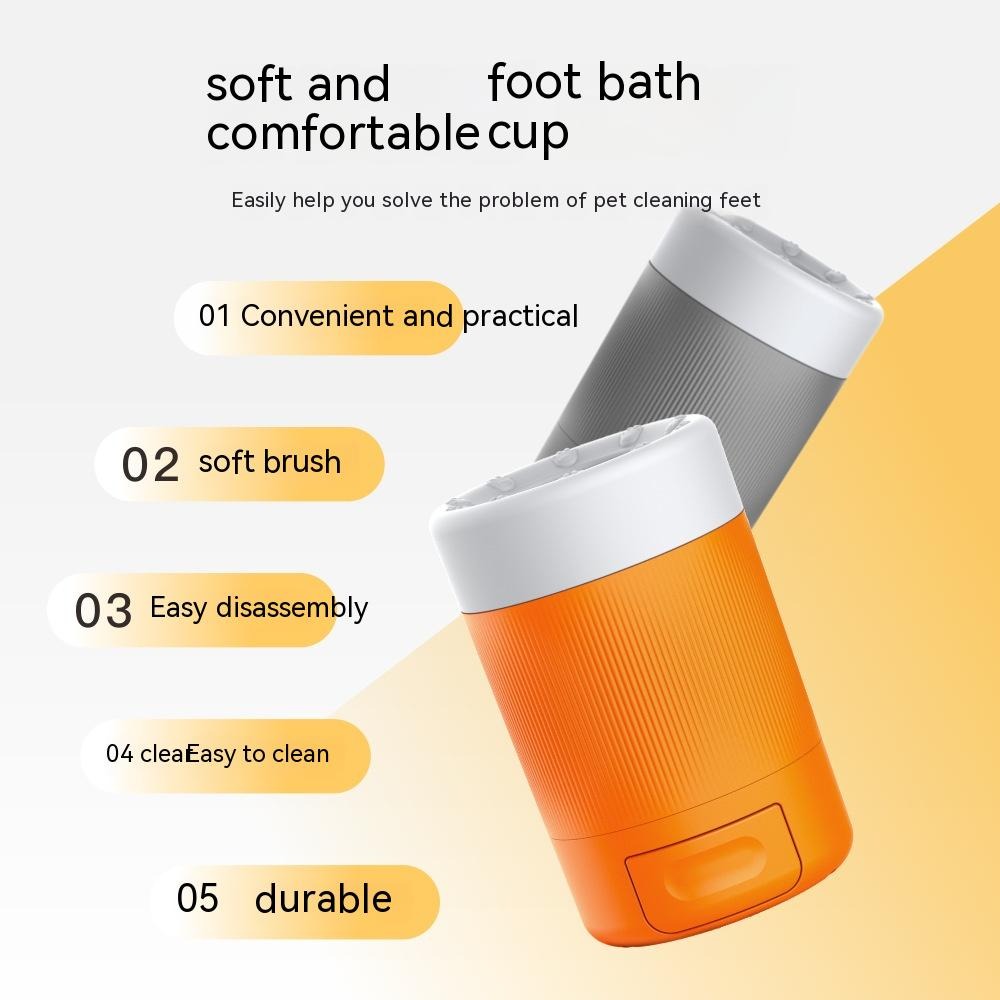 Pet Paw Washer Cup (Semi-Automatic)