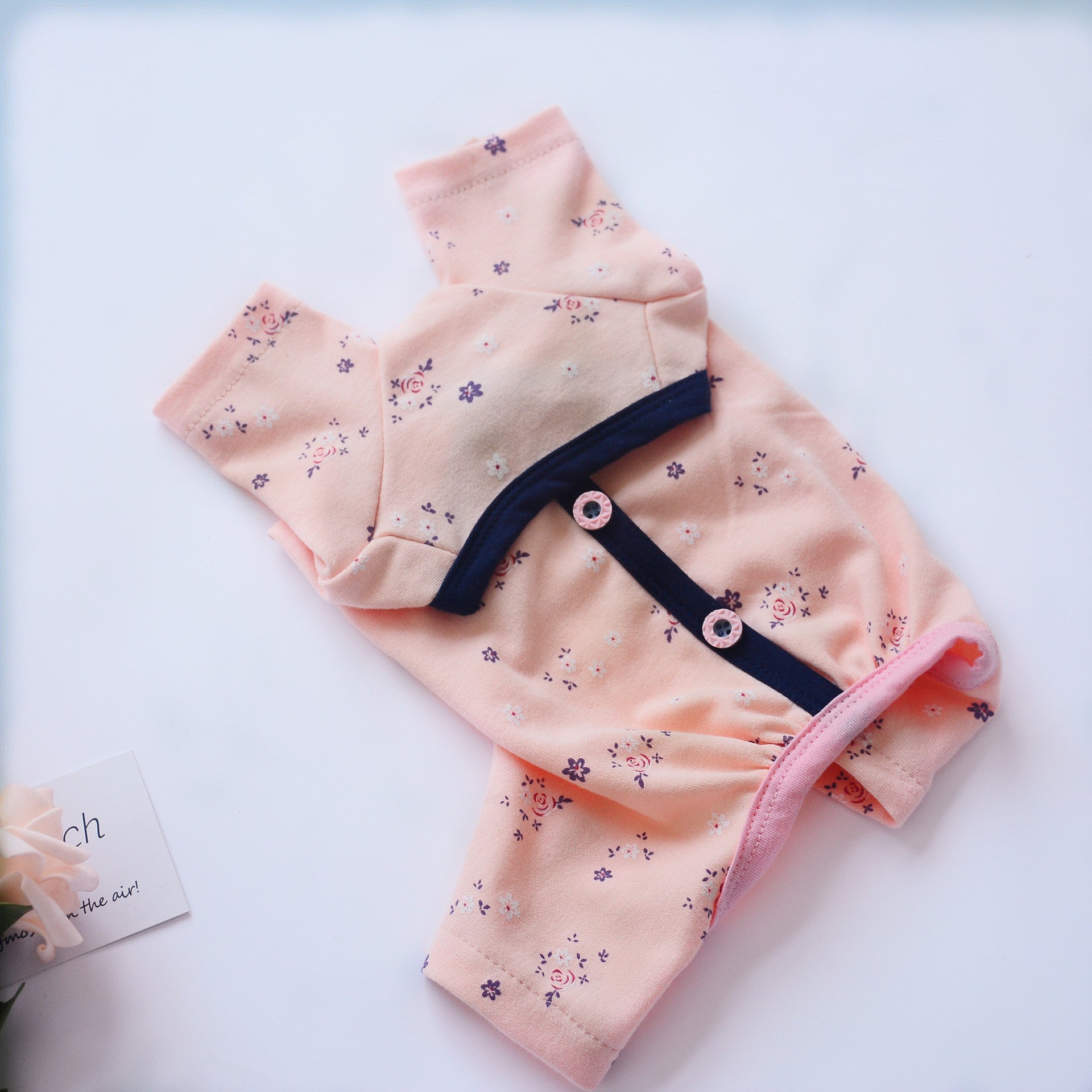 Dog Pajamas, One-Piece Four-Legged Pet Clothing
