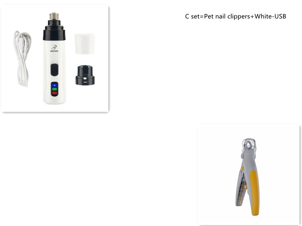 Pet Electric Nail Grinder USB