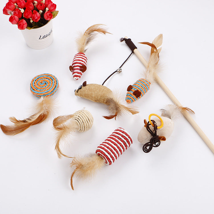Amazon Best-Selling Cat Interactive Toy Set (Multiple Items)