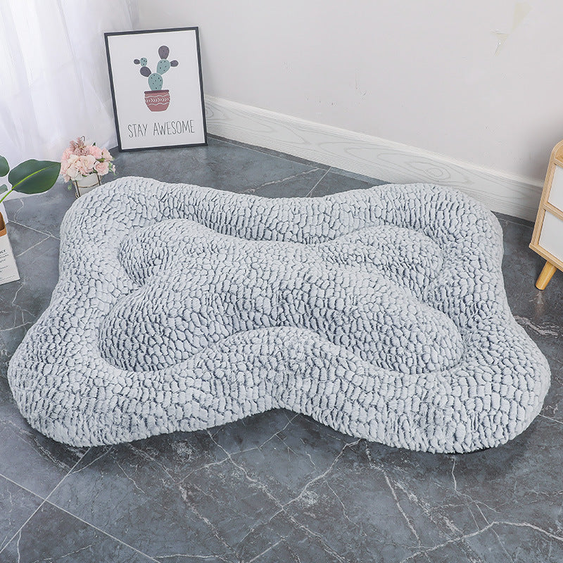 Universal Rose Pattern Bone Pad for Cats and Dogs