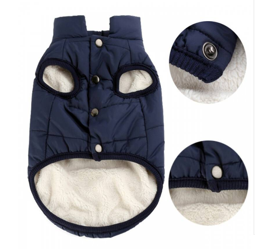 Teddy Dog Clothes, Pet Cotton Vest