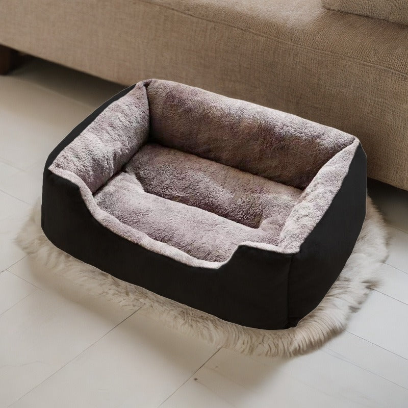 Cozy Plush Pet Bed for Cats and Dogs